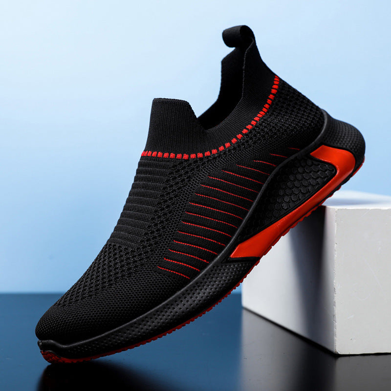 Slip-on-Turnschuhe für Männer aus leichtem Stoff mit seitlichem Halt - Manny