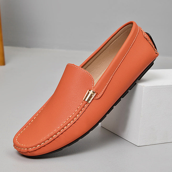 Herren Slipper veganes Leder Metallbeschläge - Altieri