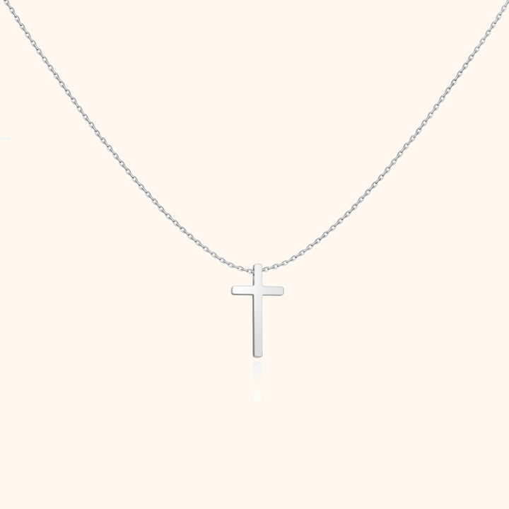 Damenschmuck Halskette zentrales Kreuz