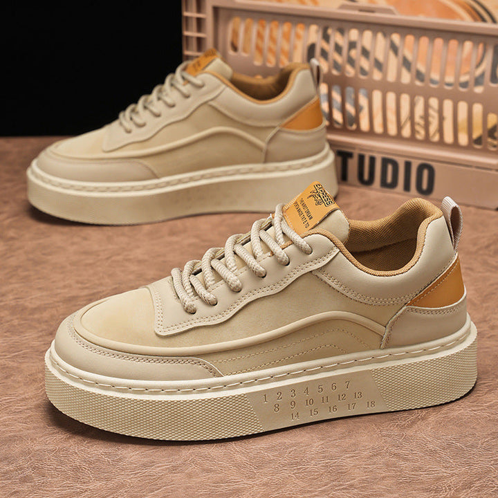 Herren Freizeitschuhe minimalistisches Design erhöhte Sohle - Aurelio