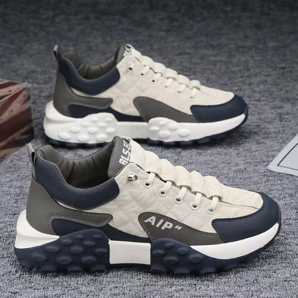 Herrenschuhe mit gepolsterter Textur und Traktionssohle - Drakon