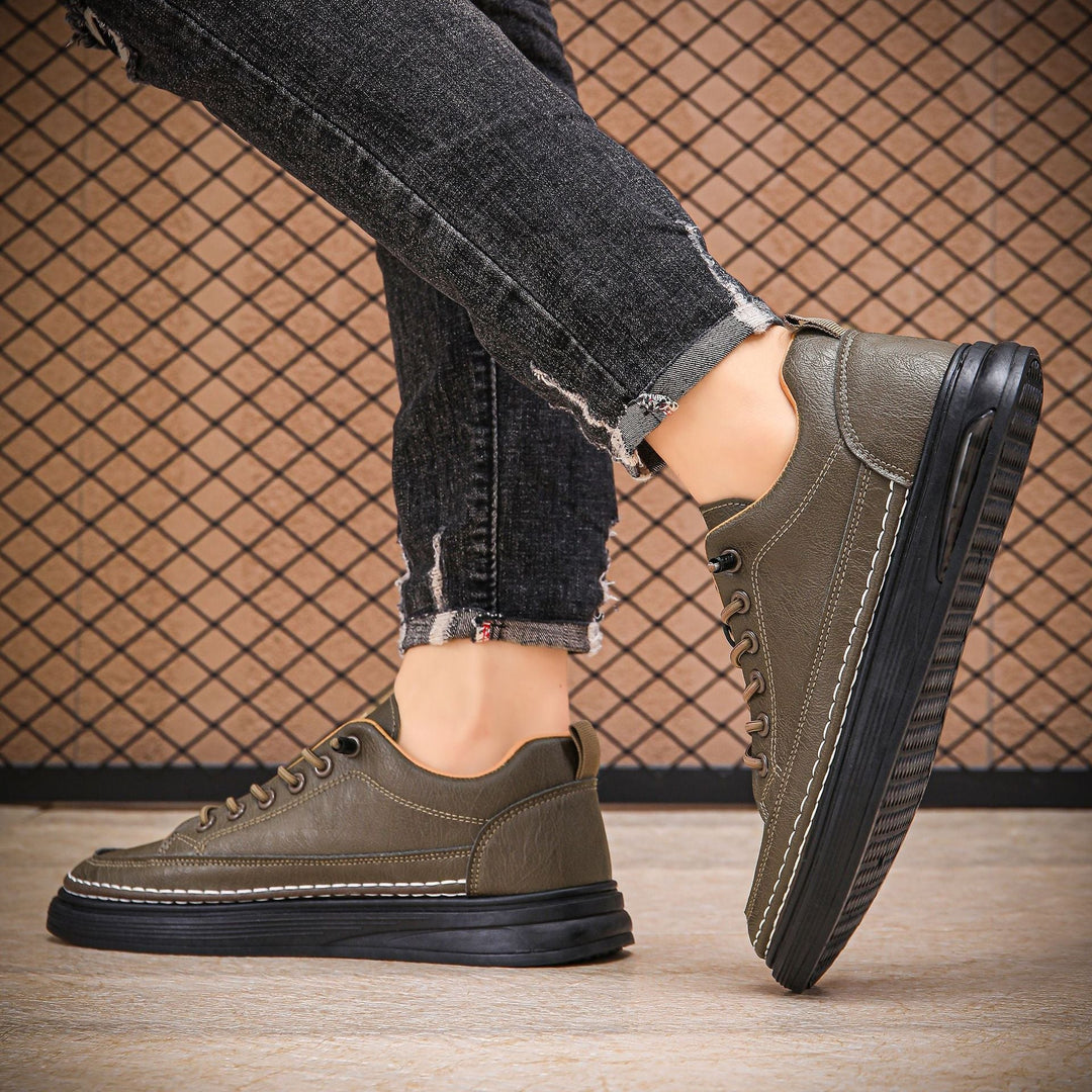 Komfortable Plateau-Turnschuhe für Männer im Freizeitdesign - Dervan