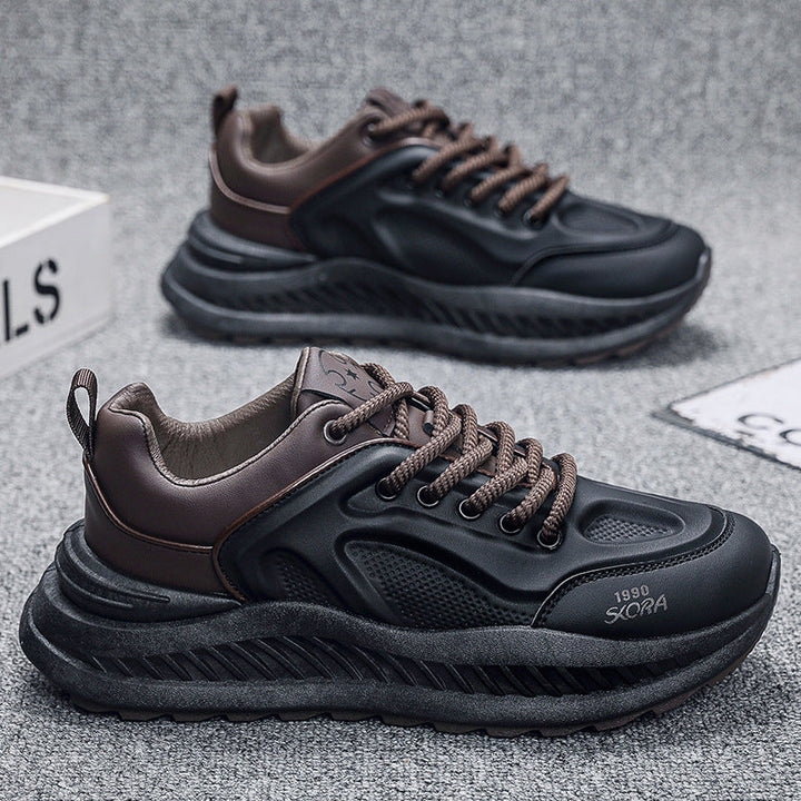 Herren-Turnschuhe mit dicker Sohle - Laren