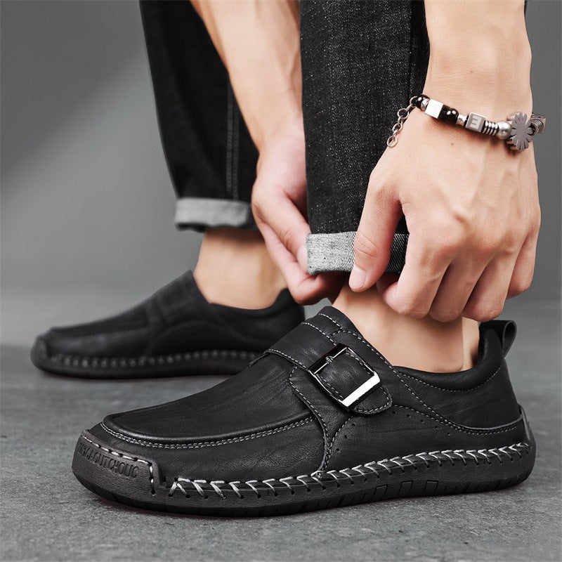 Herren Turnschuhe mit flexibler Sohle und Schnalle - Renner