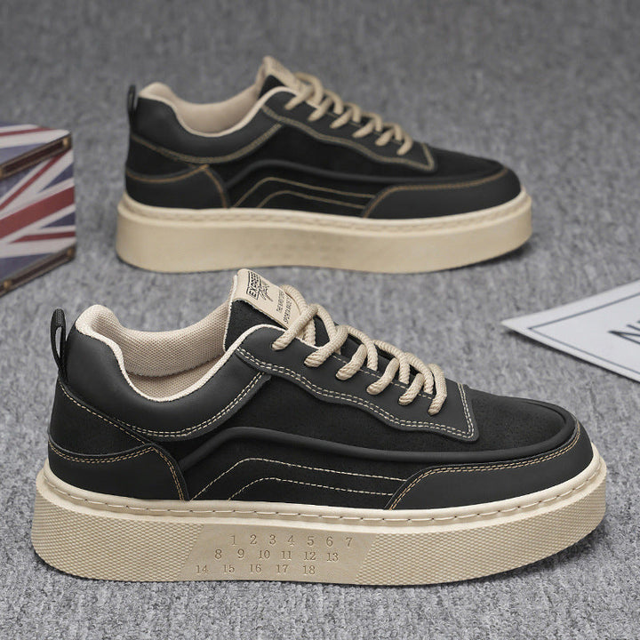 Herren Freizeitschuhe minimalistisches Design erhöhte Sohle - Aurelio