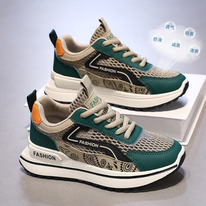 Atmungsaktive Mesh-Turnschuhe im urbanen Design für Männer - Rasken