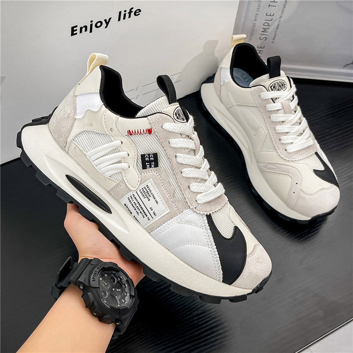 Herren-Turnschuhe mit markantem Stil und dicken Sohlen - Laredo