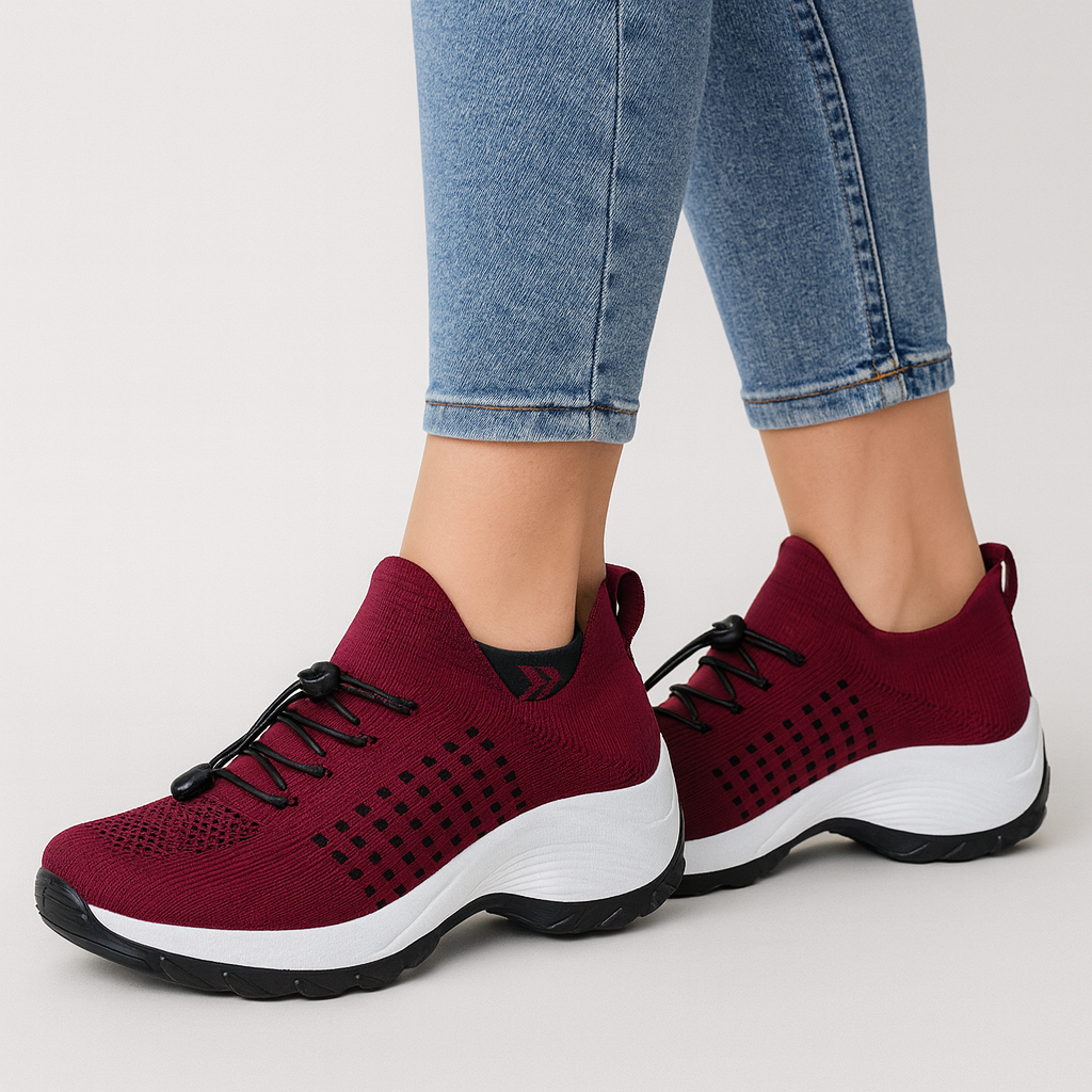 Orthopädische Damen-Sportschuhe mit ergonomischer Sohle - Rheta