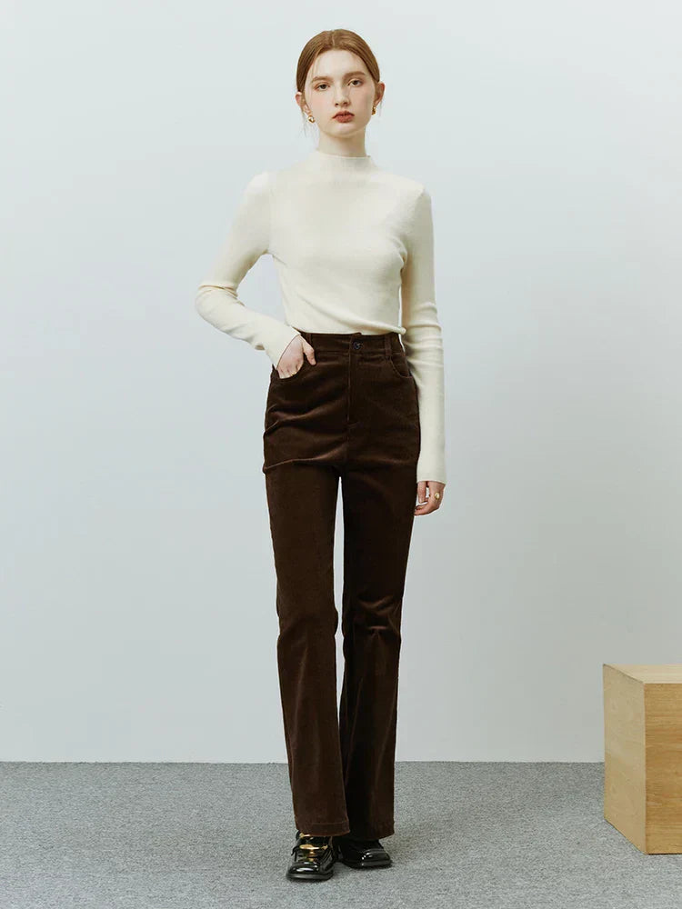 Damen-Cordhose in gerader Silhouette - Ailbhe