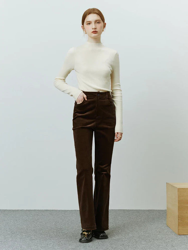 Damen-Cordhose in gerader Silhouette - Ailbhe