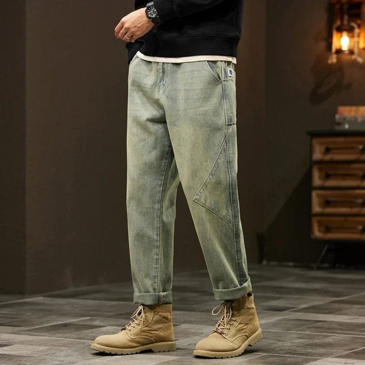 Herren Retro-Jeans Stretch gerade Passform - Gerrit