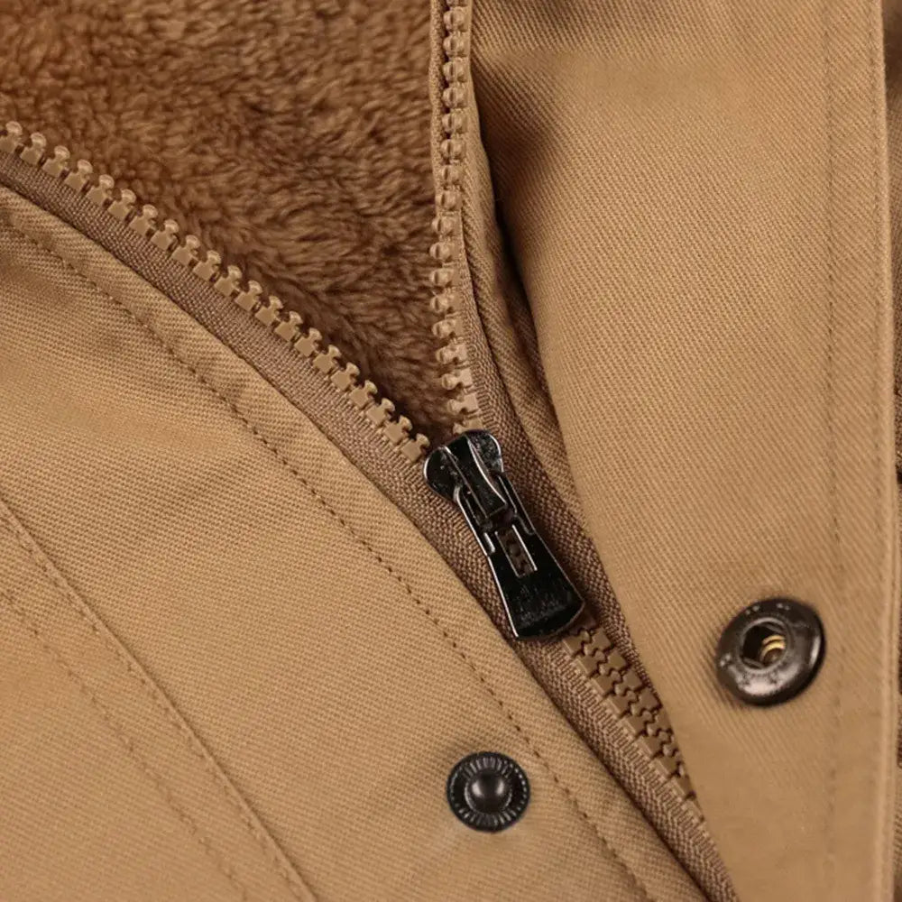 Thermojacke ÉléganceHiver Wärme und Stil Multipockets