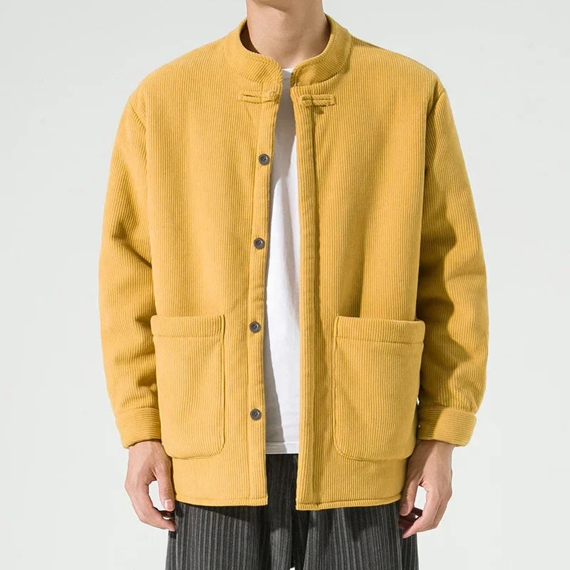 Leichte Herren-Cordjacke mit großen Taschen - Boaz