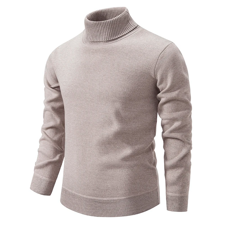 Rollkragenpullover aus weichem Strick für Männer - Idris