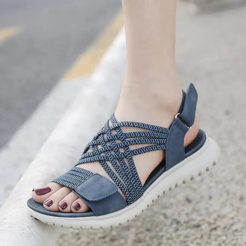 Orthopädische Damensandalen mit dämpfender Sohle - Sirel