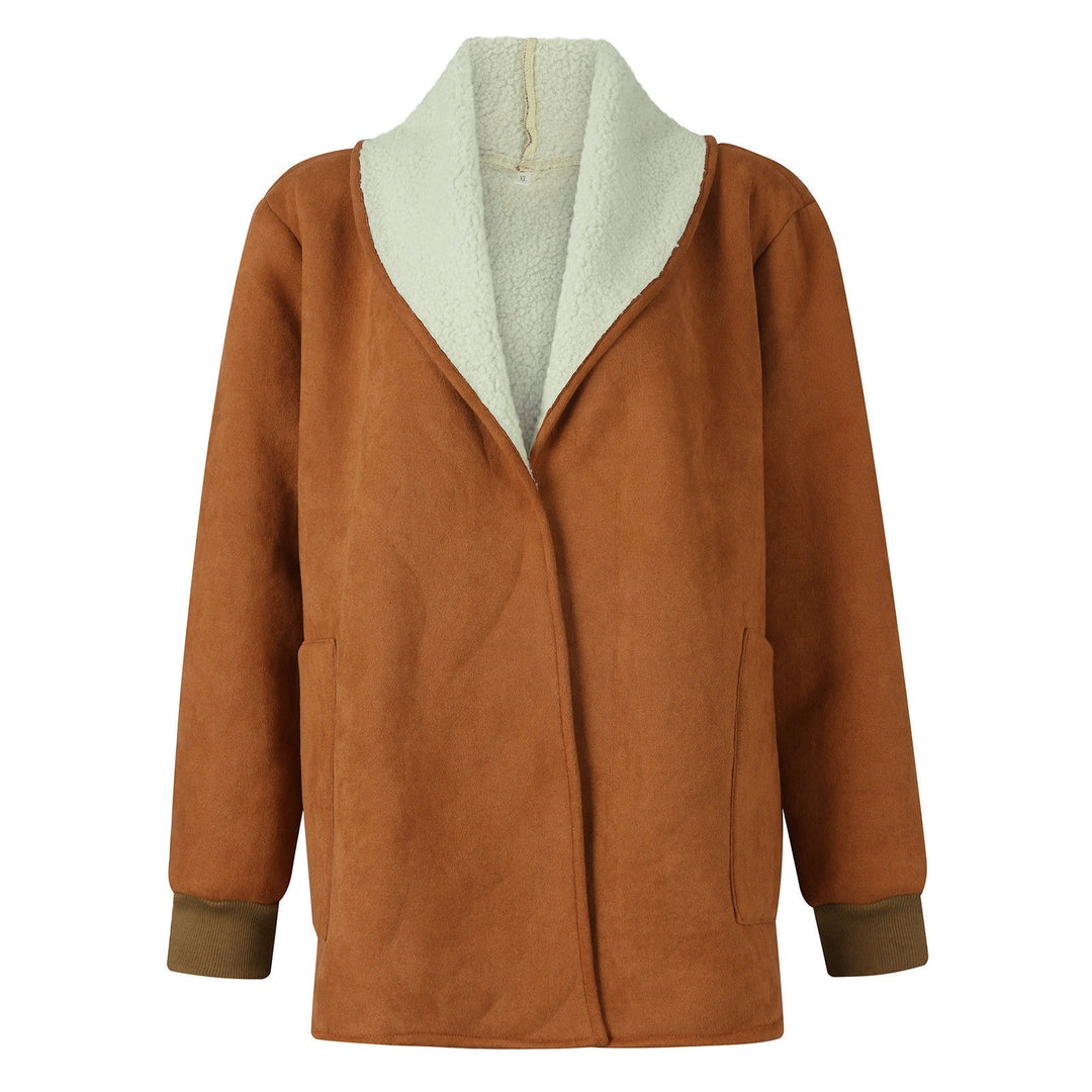 Ember - Langärmeliger warmer Mantel für Frauen