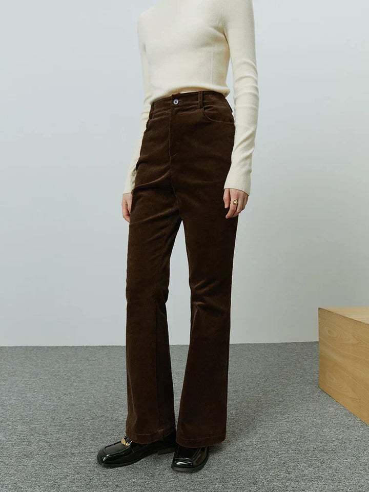 Damen-Cordhose in gerader Silhouette - Ailbhe