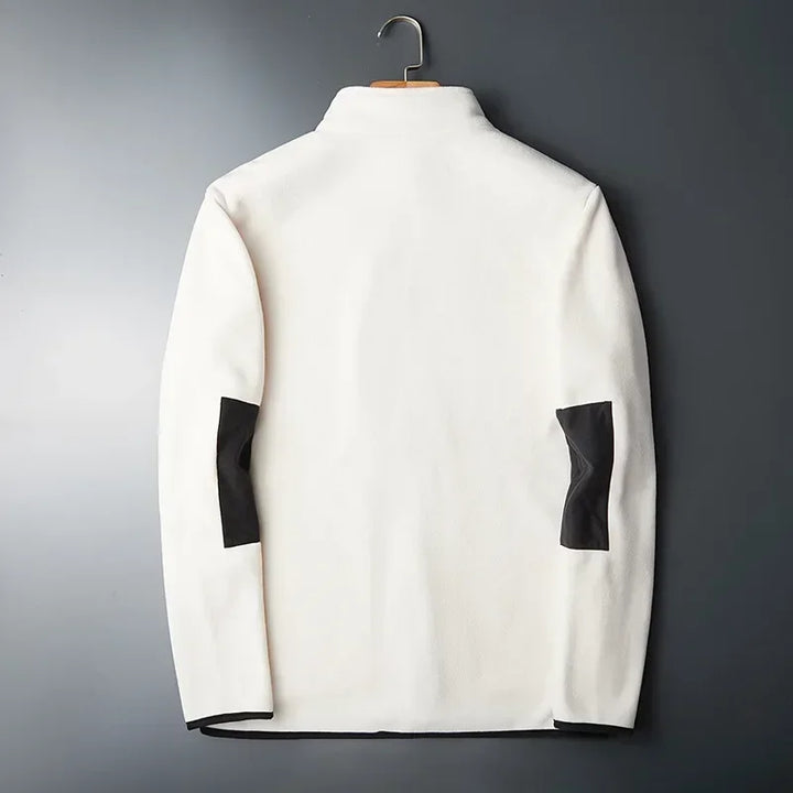 Leichte Herren-Fleecejacke mit kontrastierenden Details - Erian