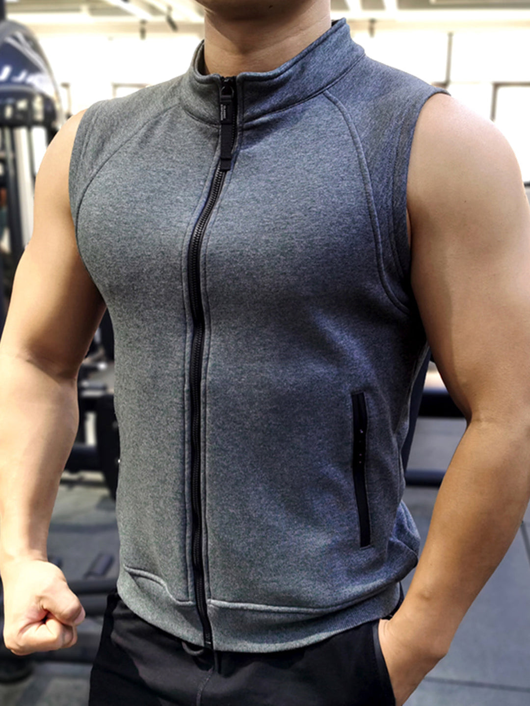 WorkoutFit Fleece-Weste
