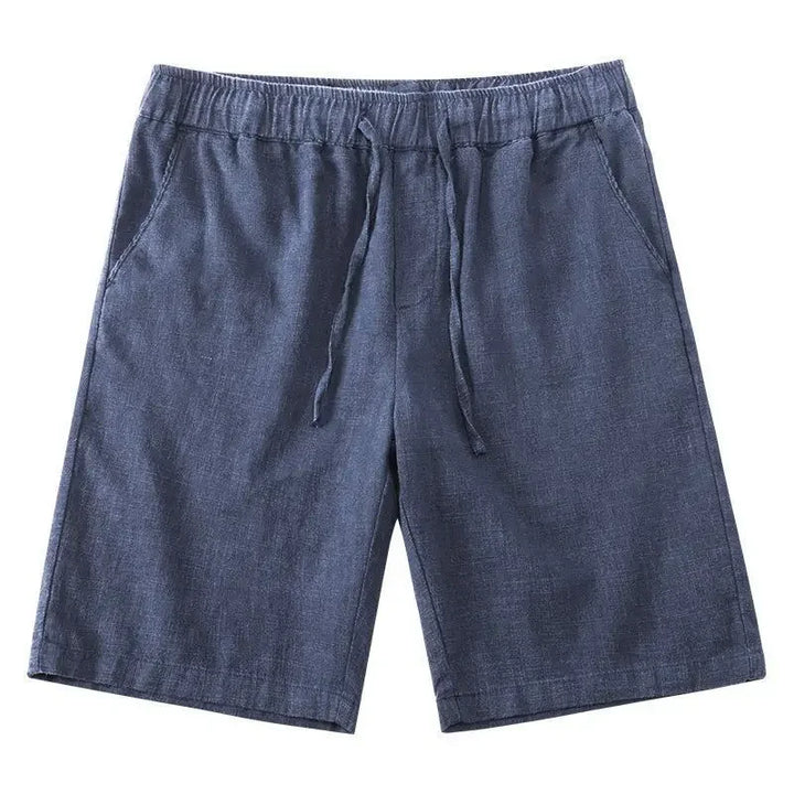 Shorts aus Baumwolle und Leinen für Herren - Neroli