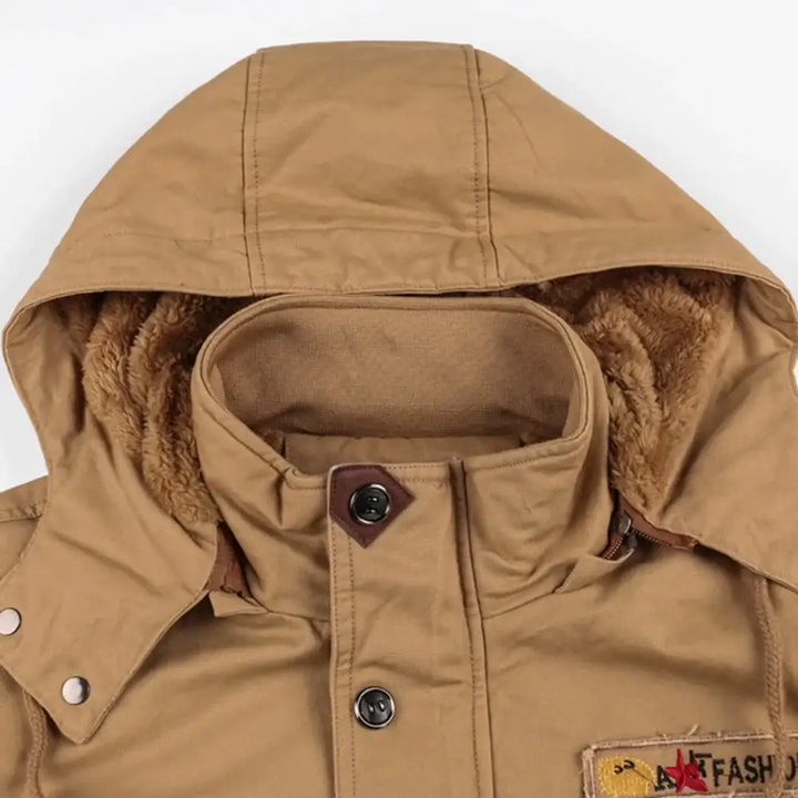 Thermojacke ÉléganceHiver Wärme und Stil Multipockets