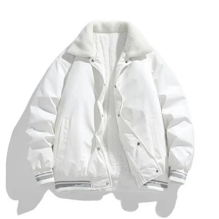 Heiko - Warme Winterjacke für Herren mit Sherpa-Kragen