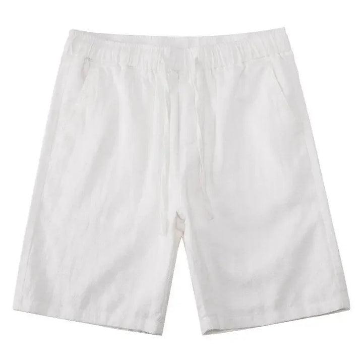 Shorts aus Baumwolle und Leinen für Herren - Neroli