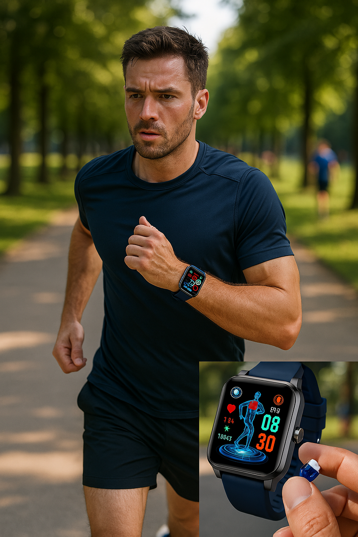 Sport-Smartwatch mit Touchscreen