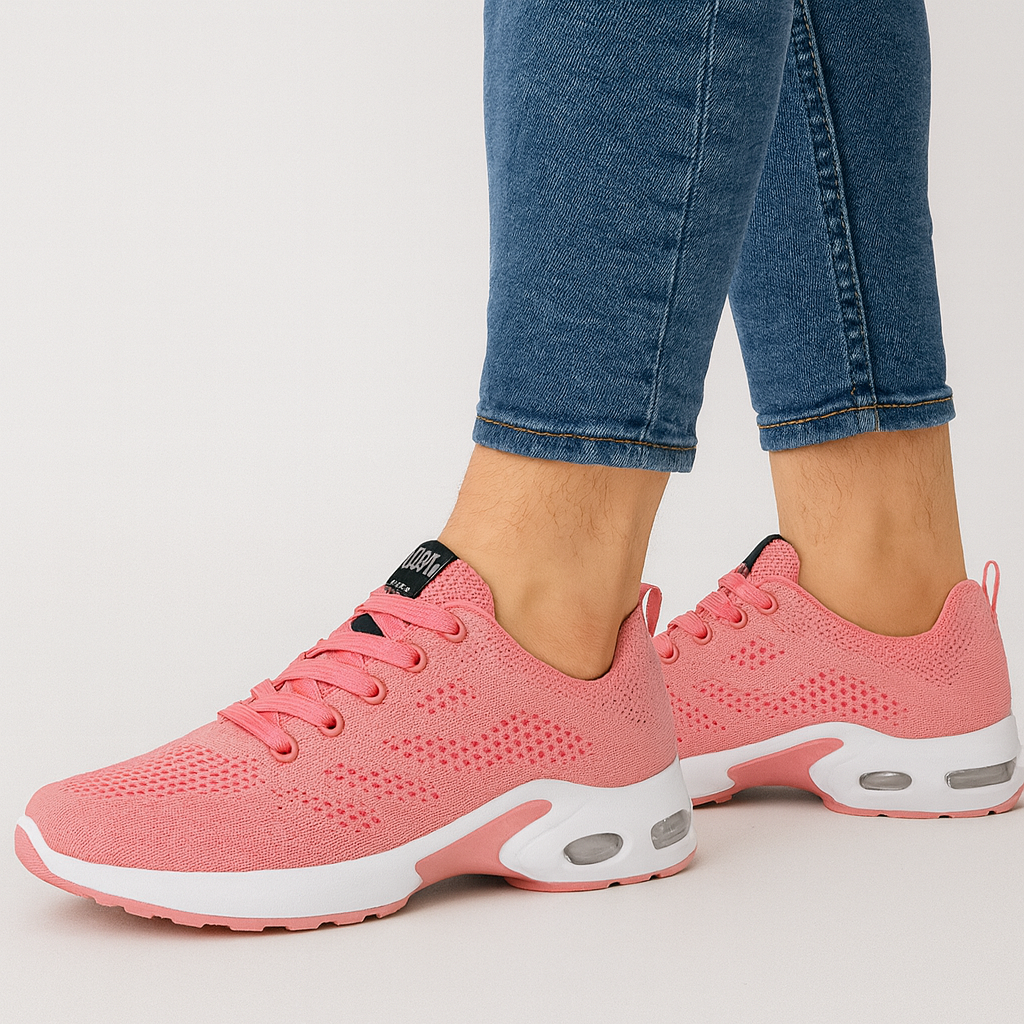 Damen-Turnschuhe mit hoher Sohle - Soren