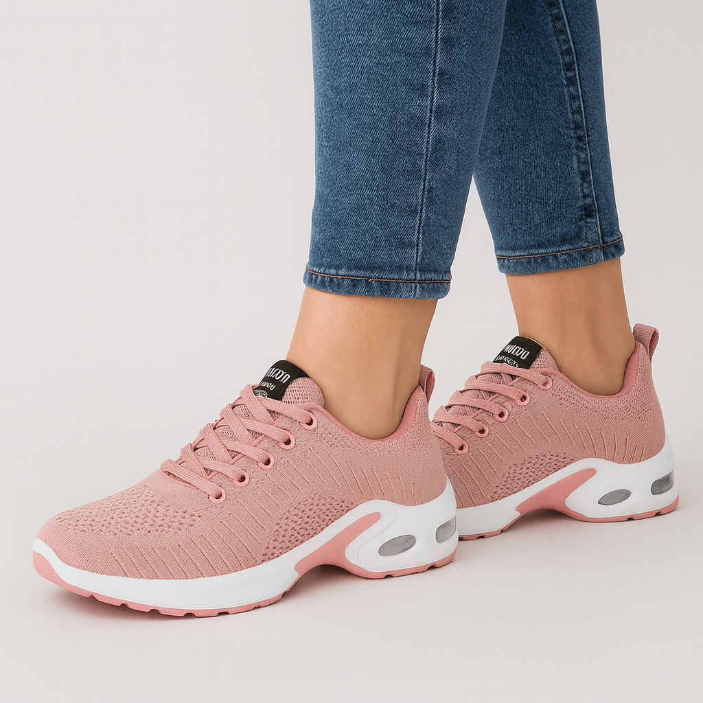 Damen-Turnschuhe mit hoher Sohle - Soren