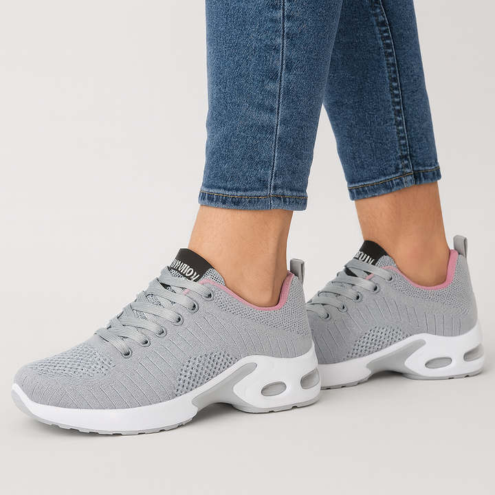 Damen-Turnschuhe mit hoher Sohle - Soren