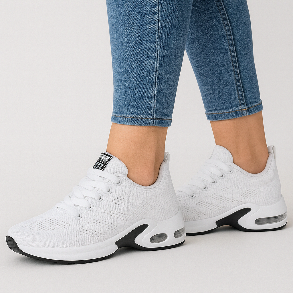 Damen-Turnschuhe mit hoher Sohle - Soren