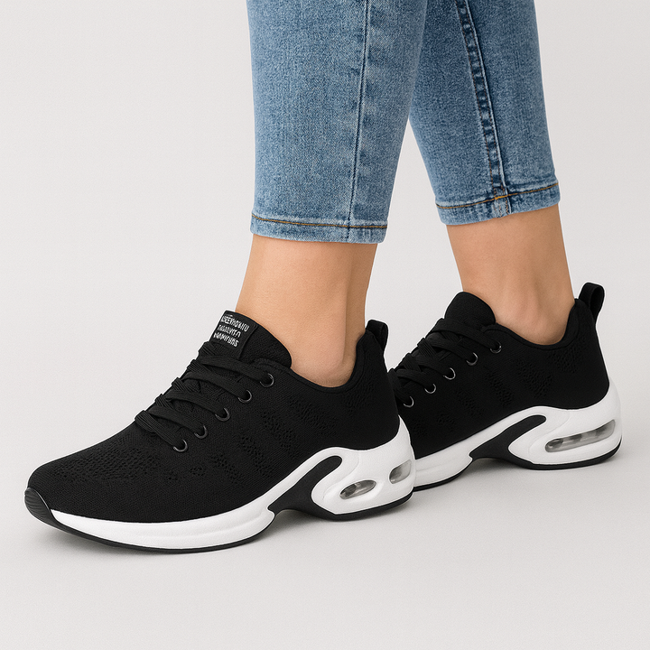Damen-Turnschuhe mit hoher Sohle - Soren