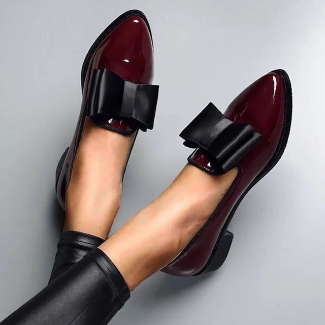 Viktoria - Modische Loafer mit dickem Absatz
