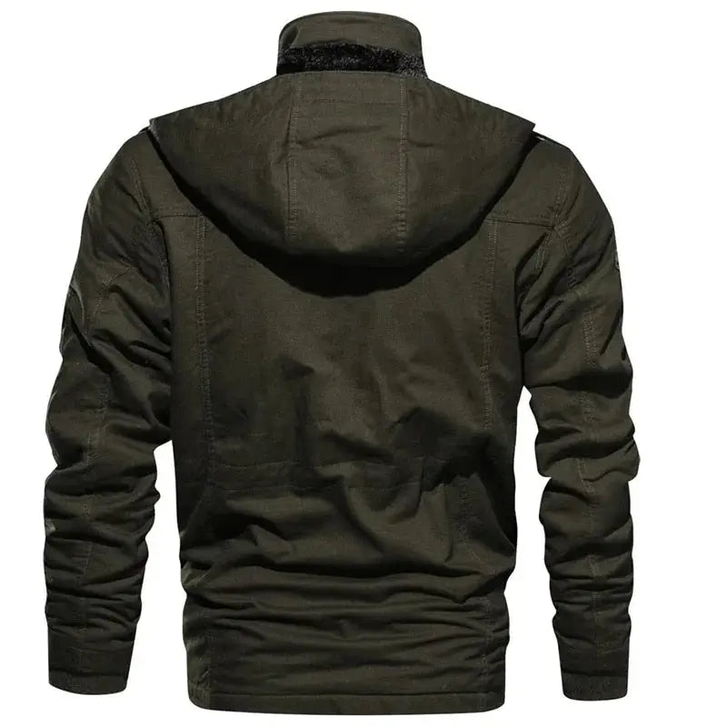 Thermojacke ÉléganceHiver Wärme und Stil Multipockets