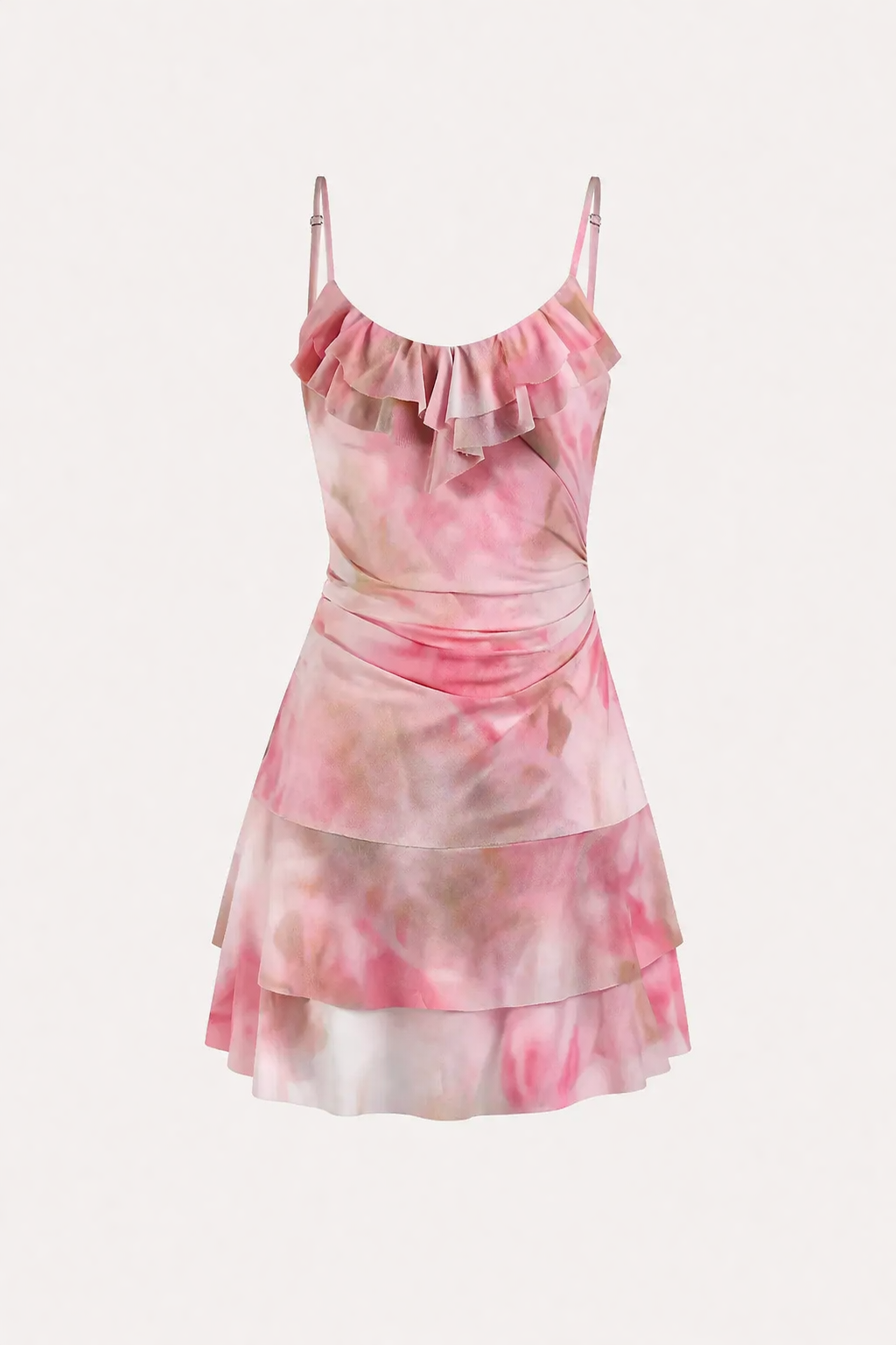 Kleid mit Aquarellmuster für Frauen - Patrizia