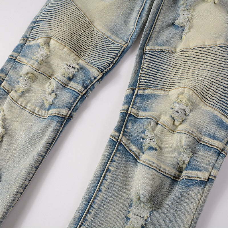 Skinny Biker-Jeans für Männer - Yrvar