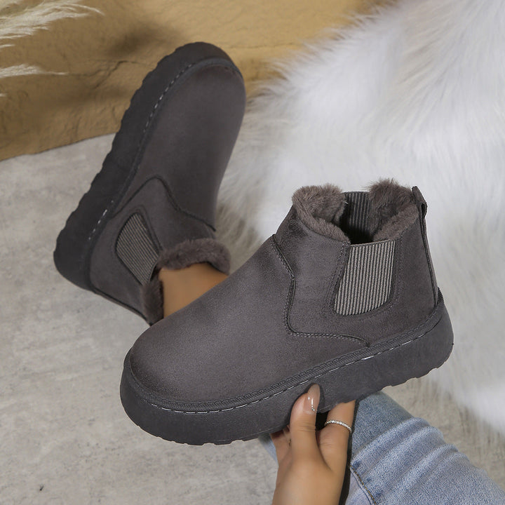 Winterstiefeletten für Damen mit flauschigem Futter - Maivelle