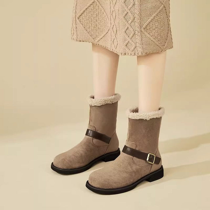 Weiche Damenstiefelette mit schmaler Silhouette - Elvane
