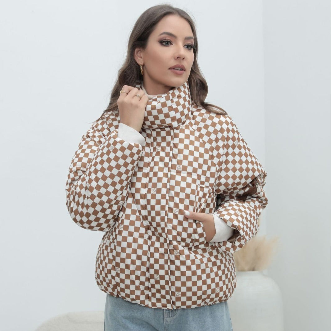 Steppjacke aus Baumwolle für Frauen - Alvilda