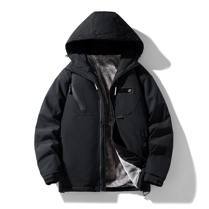 Leichte Herren-Thermojacke mit Kapuze und Innenfutter - Orven