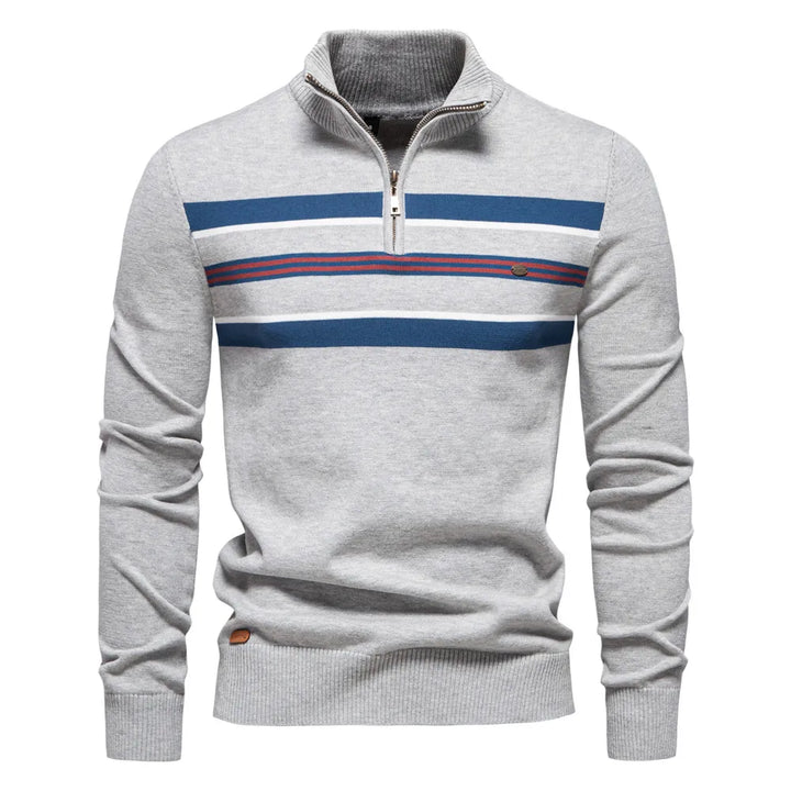 Danys - Pullover mit halbem Reißverschluss