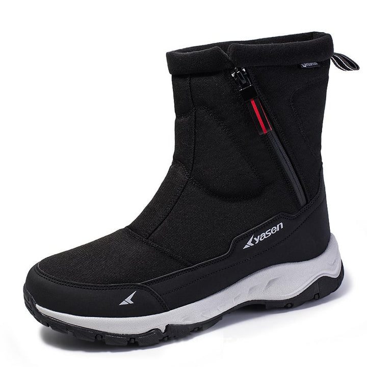 Wasserdichte Herrenstiefel mit seitlichem Reißverschluss und rutschfester Sohle - Rayan