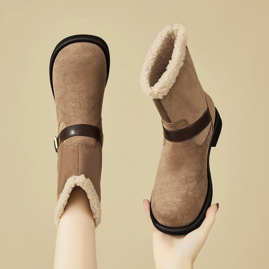 Weiche Damenstiefelette mit schmaler Silhouette - Elvane