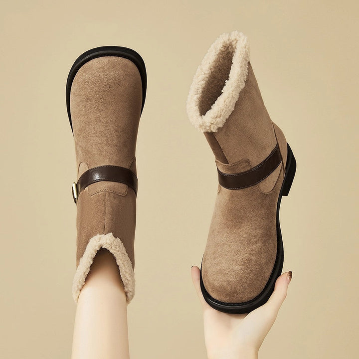 Weiche Damenstiefelette mit schmaler Silhouette - Elvane