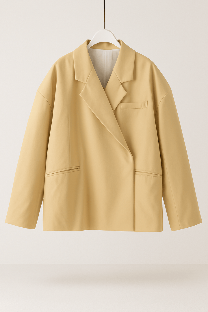Oversize-Blazer für Damen mit Revers – Maja