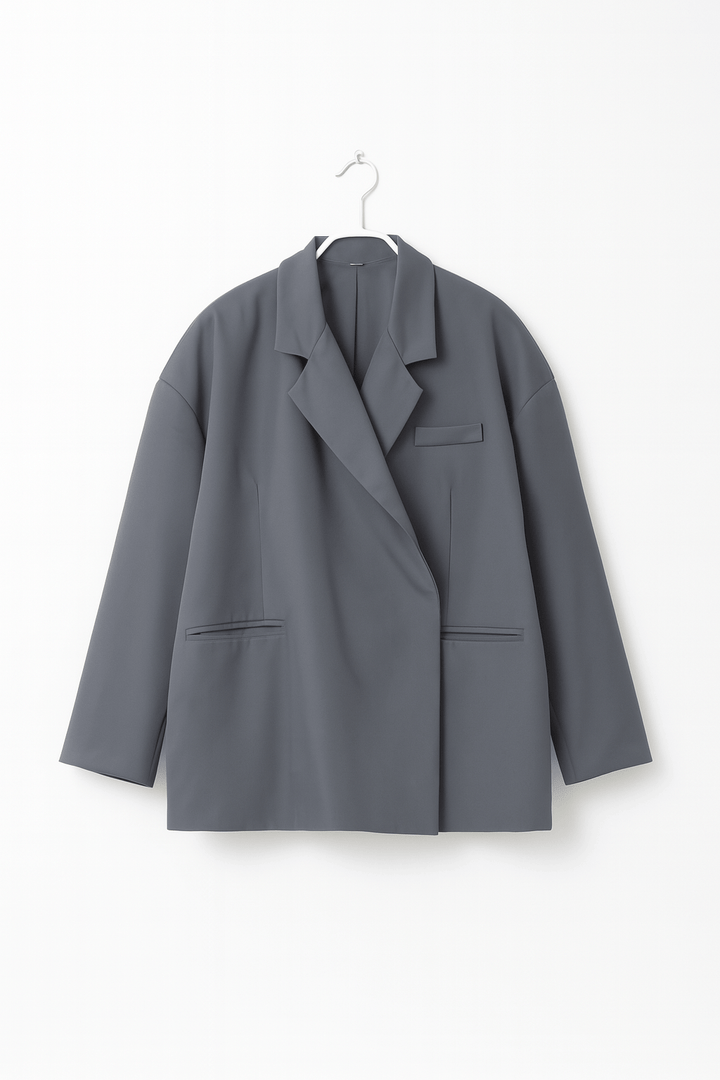 Oversize-Blazer für Damen mit Revers – Maja
