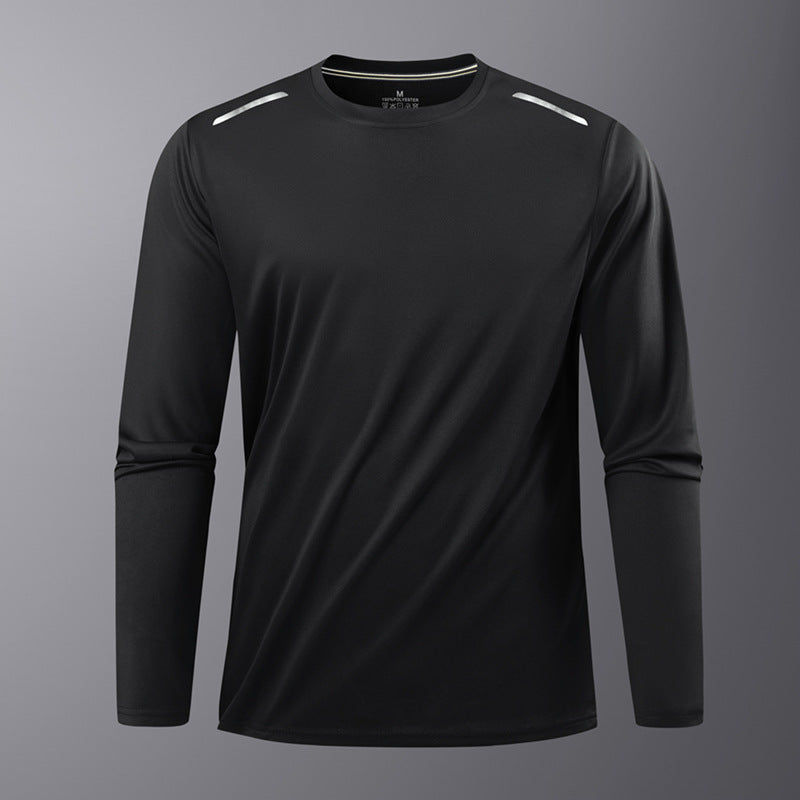 Langärmeliges Dry Fit Sport-T-Shirt für Männer - Hjalmer