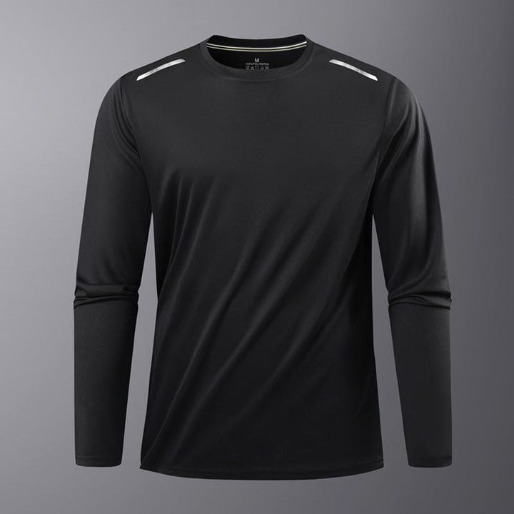 Langärmeliges Dry Fit Sport-T-Shirt für Männer - Hjalmer