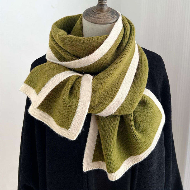 Damenschal, weich gestrickt, doppelt gestrickt - Veraly